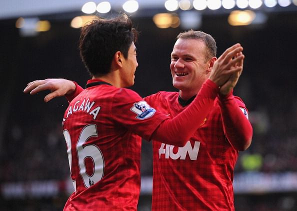 Sir Alex has struggled to bring the best out of Kagawa, van Persie and Rooney when they have all started together. (Getty Images)